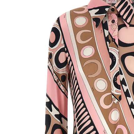 Emilio Pucci Multicolor Viscose Long Dress