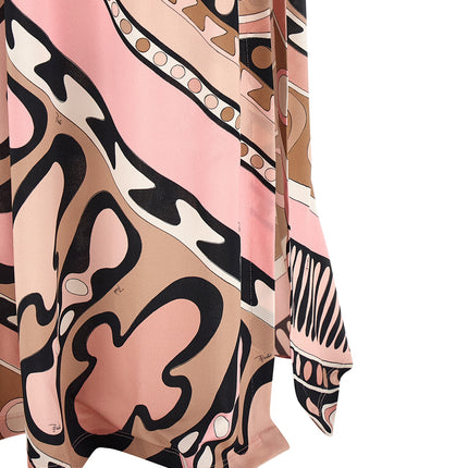 Emilio Pucci Multicolor Viscose Long Dress