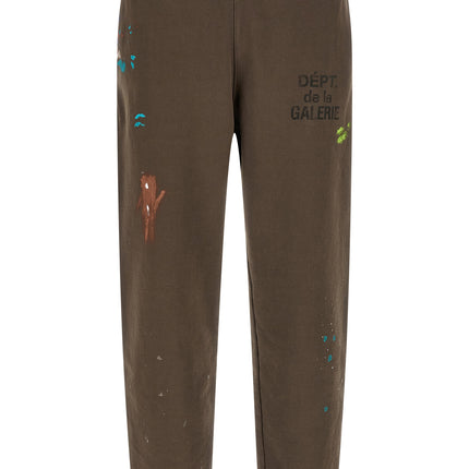 GALLERY DEPT. Brown Cotton Joggers (Workout Pants)