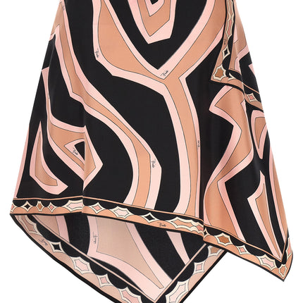 Emilio Pucci Multicolor Silk Long Skirt