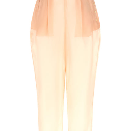MAISON JEJIA Multicolor Silk Casual Pants