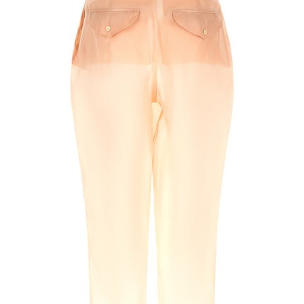 MAISON JEJIA Multicolor Silk Casual Pants