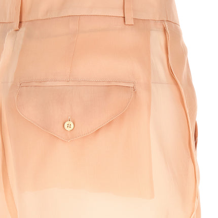 MAISON JEJIA Multicolor Silk Casual Pants