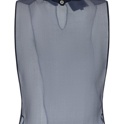 MAISON JEJIA Blue Silk Shirt