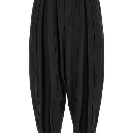 Comme Des Garçons Black Polyester Casual Pants