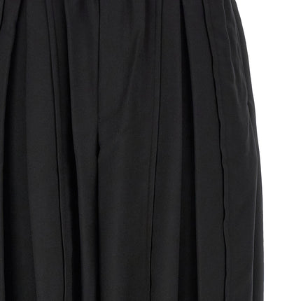 Comme Des Garçons Black Polyester Casual Pants