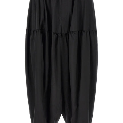 Comme Des Garçons Black Polyester Casual Pants