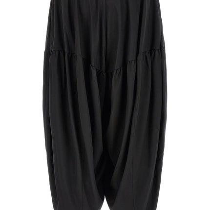 Comme Des Garçons Black Polyester Casual Pants