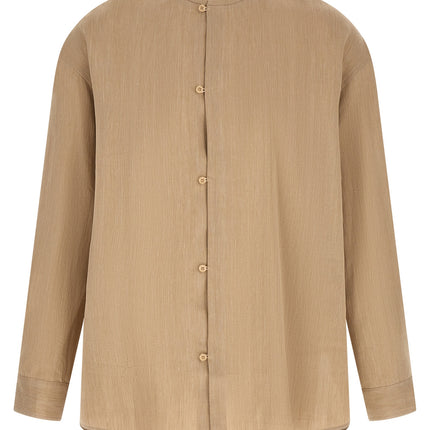 Jacquemus Beige Linen Blouse