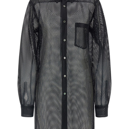 Comme Des Garçons Black Polyester Blouse