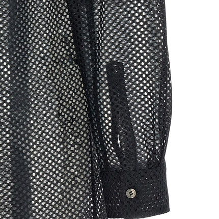 Comme Des Garçons Black Polyester Blouse