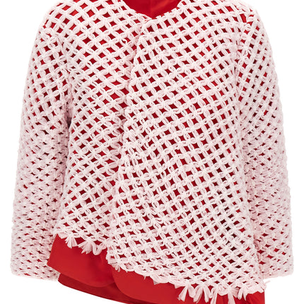 Comme Des Garçons Multicolor Polyester Blazer