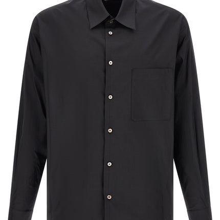 Lemaire Black Cotton Blouse