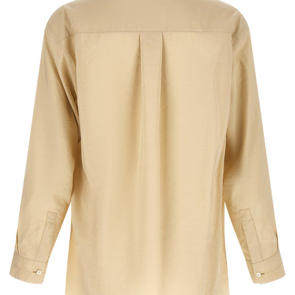 Lemaire Beige Silk Blouse