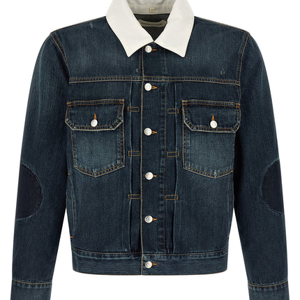 Namacheko Blue Cotton Denim Jacket