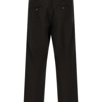 Namacheko Black Cotton Casual Pants