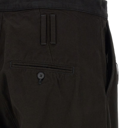 Namacheko Black Cotton Casual Pants