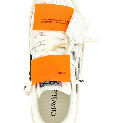 Off-White White Calfskin Athletic Sneakers