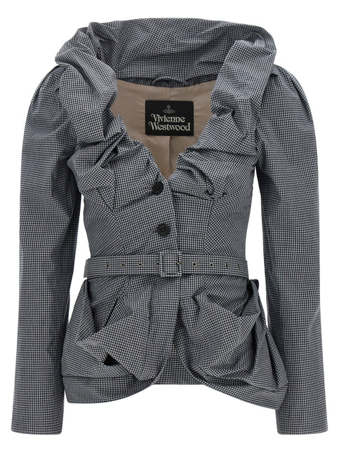 Vivienne Westwood Gray Cotton Blazer Vivienne Westwood