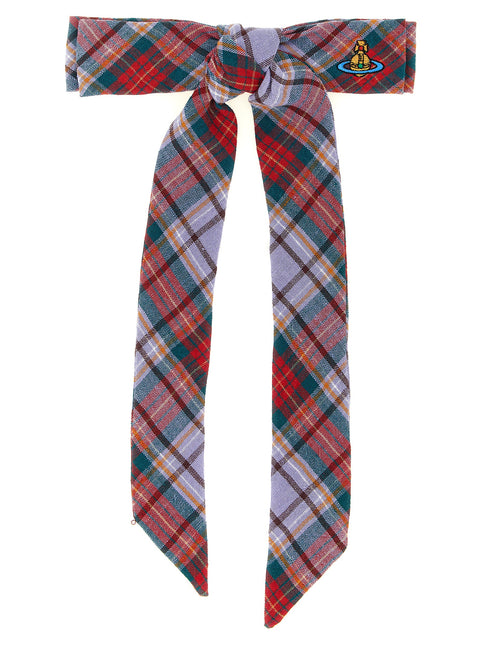 Vivienne Westwood Multicolor Linen Hair Clip Vivienne Westwood