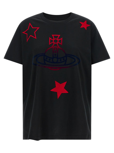 Vivienne Westwood Black Cotton T-Shirt Vivienne Westwood