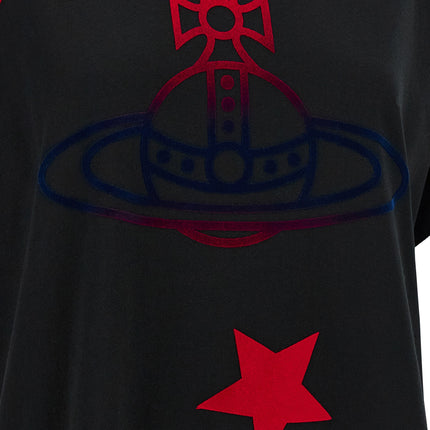 Vivienne Westwood Black Cotton T-Shirt Vivienne Westwood