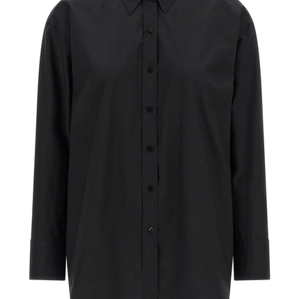 XACUS Black Cotton Blouse