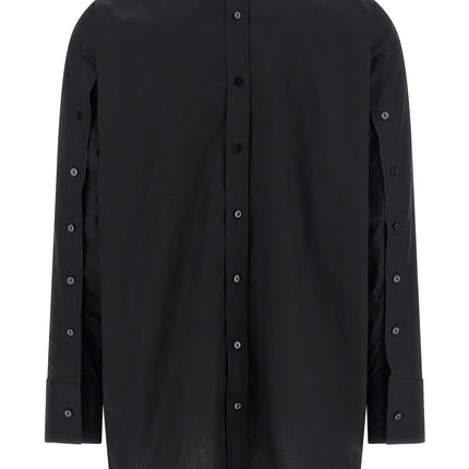 XACUS Black Cotton Blouse