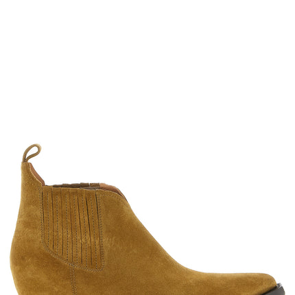 Maison Margiela Brown Bovine Leather Ankle Boots