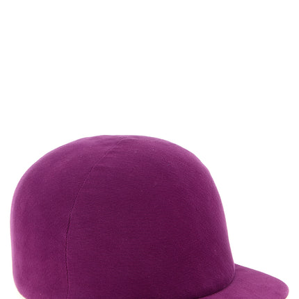 Balenciaga Purple Cotton Cap (Baseball Hat)