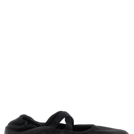 Balenciaga Black Polyester Ballet Flats