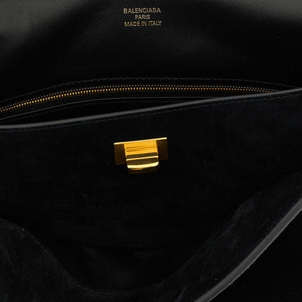 Balenciaga Black Calfskin Handbag