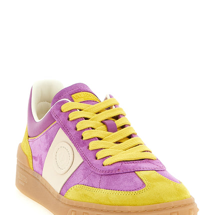 Valentino Garavani Multicolor Calfskin Athletic Sneakers