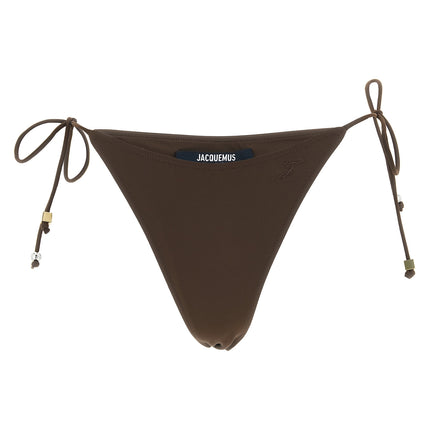 Jacquemus Brown Polyamide Swim Briefs