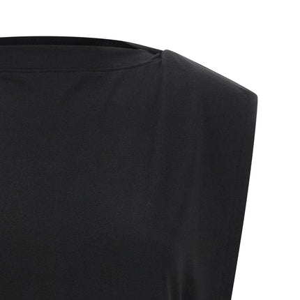 Jacquemus Black Paper Sleeveles T-Shirt