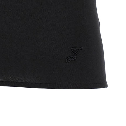 Jacquemus Black Paper Sleeveles T-Shirt
