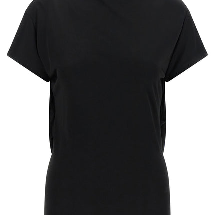 Jacquemus Black Viscose T-Shirt