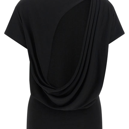 Jacquemus Black Viscose T-Shirt