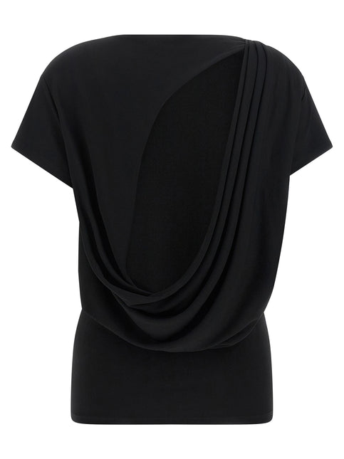 Jacquemus Black Viscose T-Shirt Jacquemus