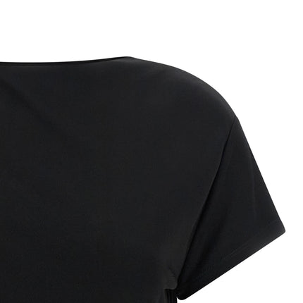 Jacquemus Black Viscose T-Shirt