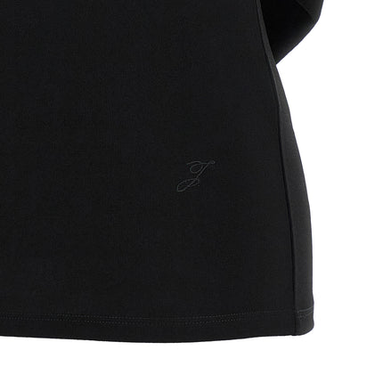 Jacquemus Black Viscose T-Shirt