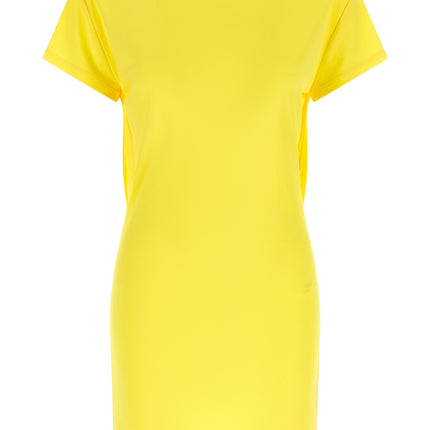 Jacquemus Bicolor Viscose Short Dress
