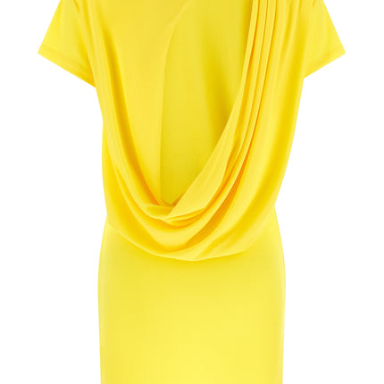 Jacquemus Bicolor Viscose Short Dress
