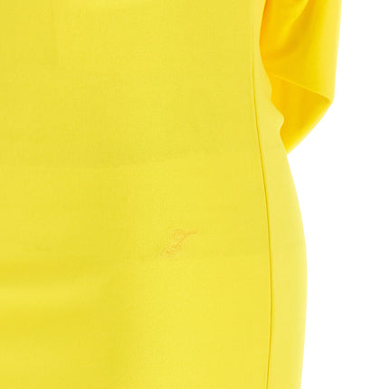 Jacquemus Bicolor Viscose Short Dress