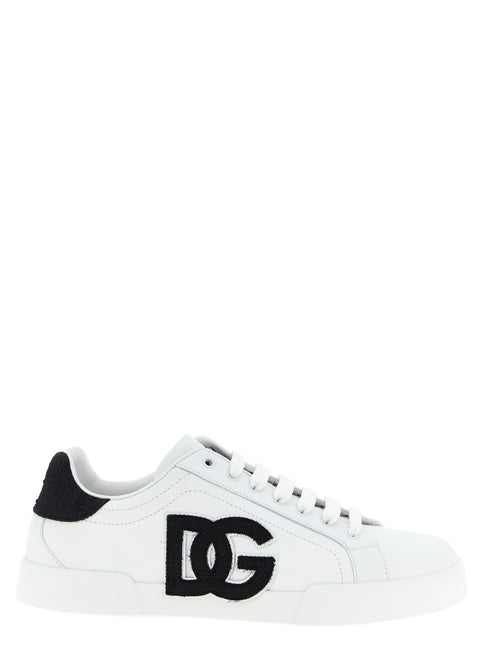 Dolce & Gabbana Bicolor Calfskin Low Top Sneakers Dolce & Gabbana