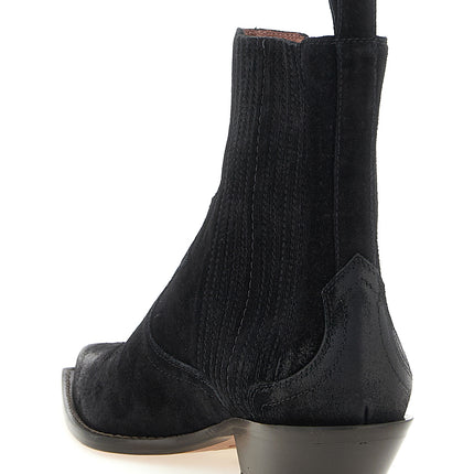 Sonora Black Calfskin Chelsea Boots