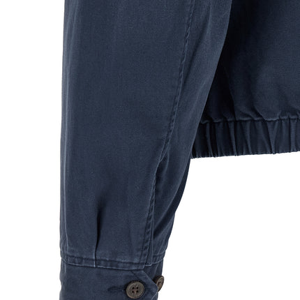Polo Ralph Lauren Blue Cotton Full-Length Jacket