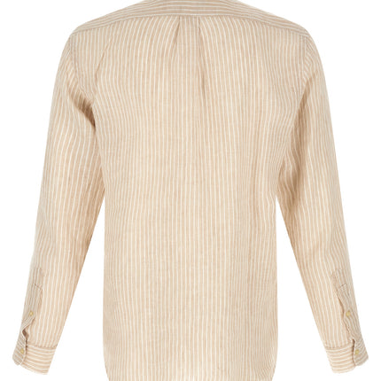 Polo Ralph Lauren Beige Linen Blouse