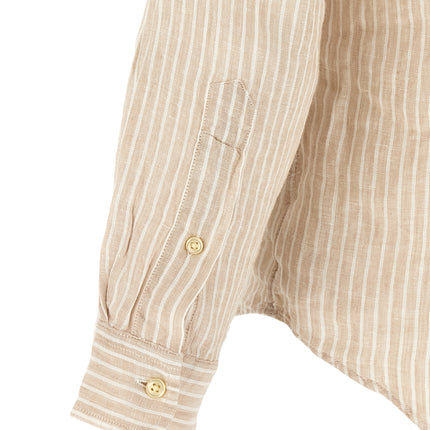 Polo Ralph Lauren Beige Linen Blouse