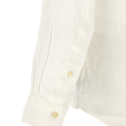 Polo Ralph Lauren White Linen Blouse